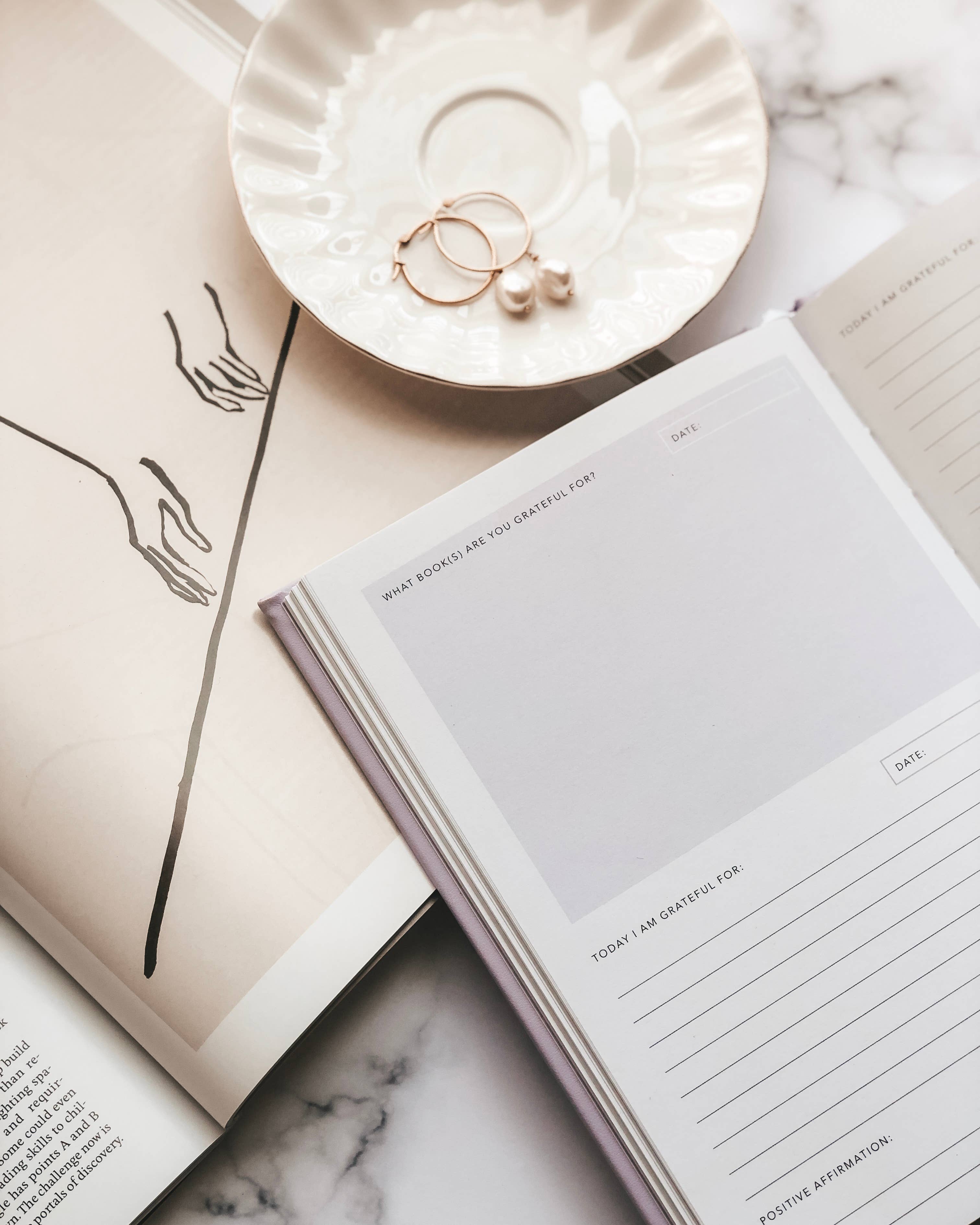 Gratitude & Affirmation Journal for Women – Daily Wellness Notebook - Willow and Queen