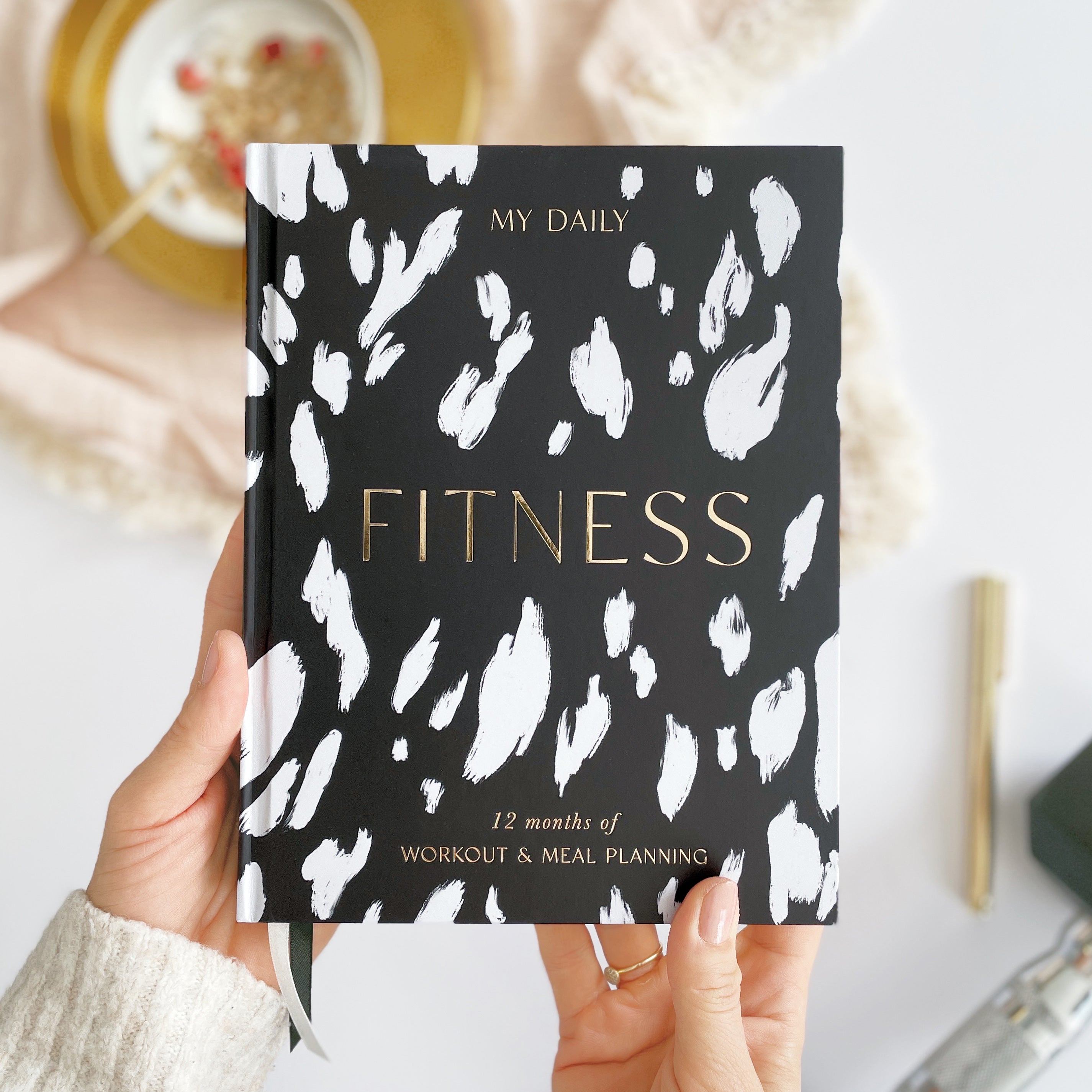 My Daily Fitness Planner -  Workout and Meal Planner | Multiple Color Options - Willow and Queen