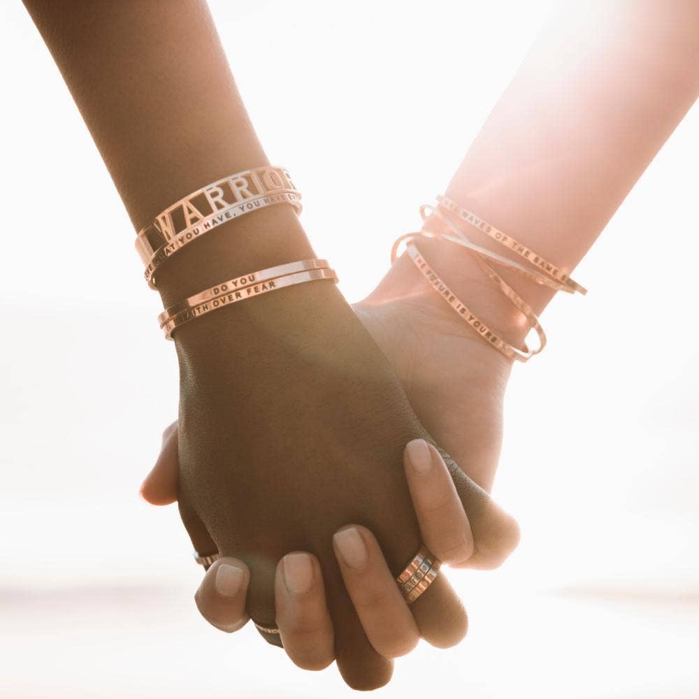 MantraBand: Survivor | Yellow Gold - Willow and Queen