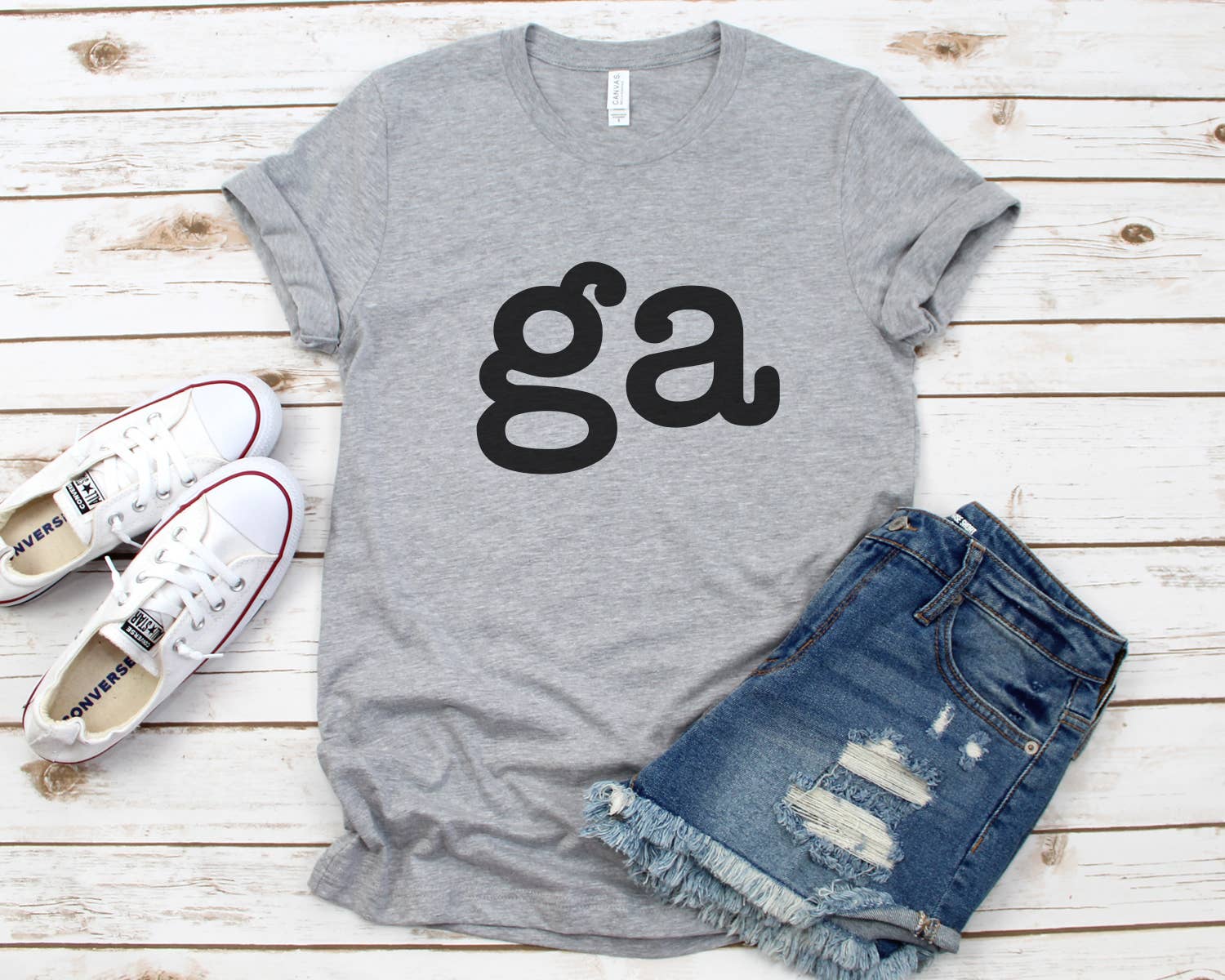 Georgia State Tee - Willow and Queen