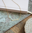Be Still Bar Necklace - Willow and Queen