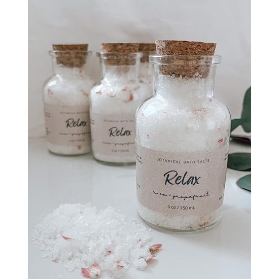 Rose + Grapefruit Bath Salts - Willow and Queen