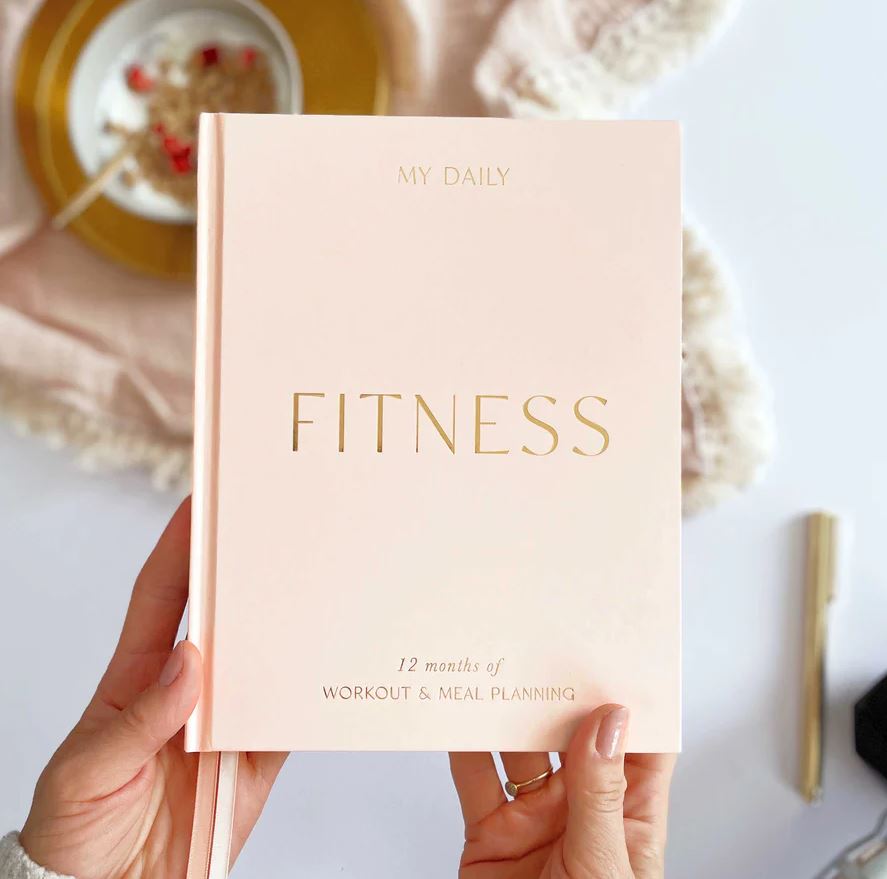 My Daily Fitness Planner -  Workout and Meal Planner | Multiple Color Options - Willow and Queen