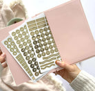 My Daily Fitness Planner -  Workout and Meal Planner | Multiple Color Options - Willow and Queen