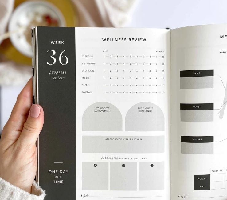 My Daily Fitness Planner -  Workout and Meal Planner | Multiple Color Options - Willow and Queen