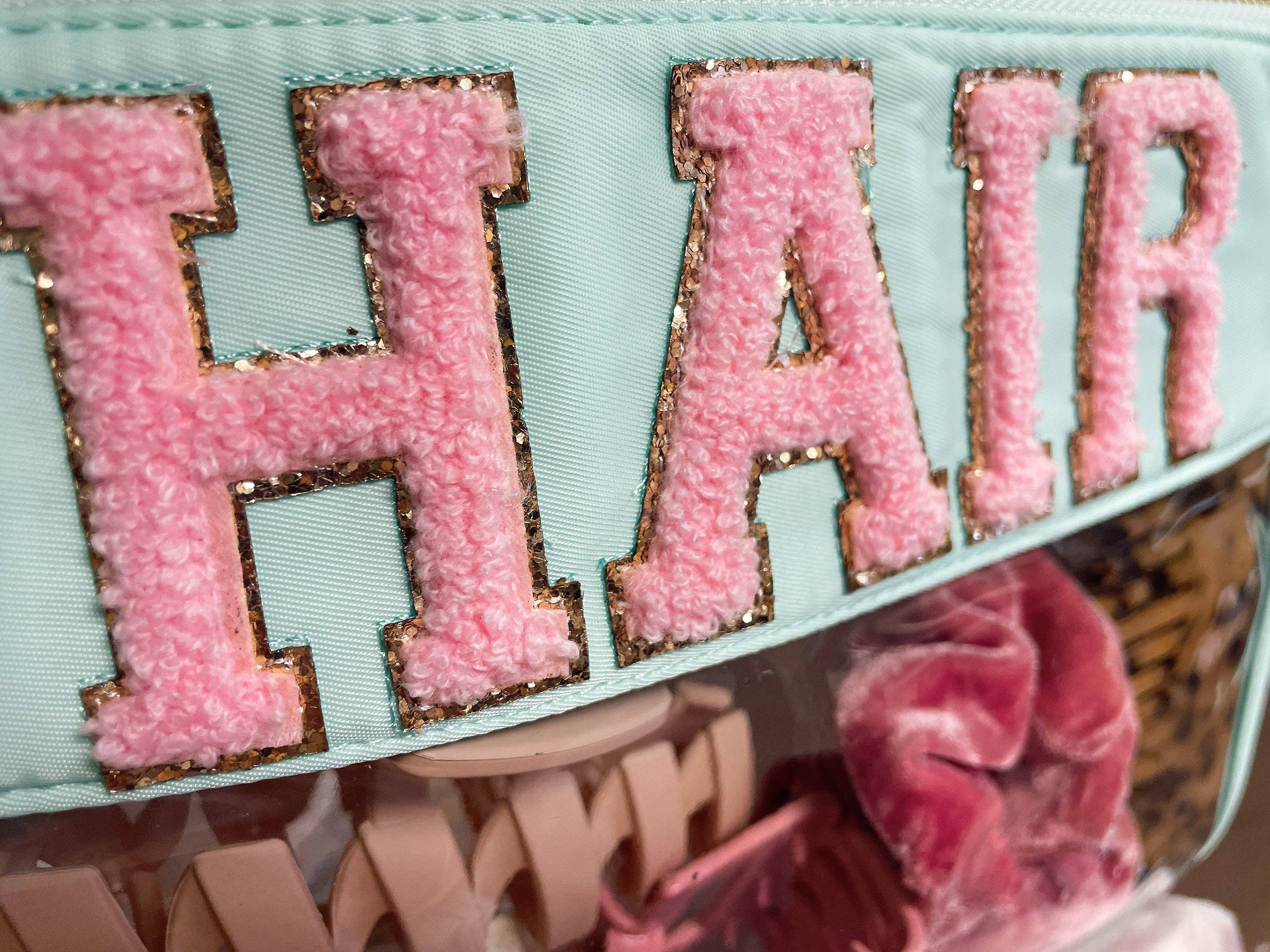 Hair Mint Clear Pouch Luxury - Willow and Queen