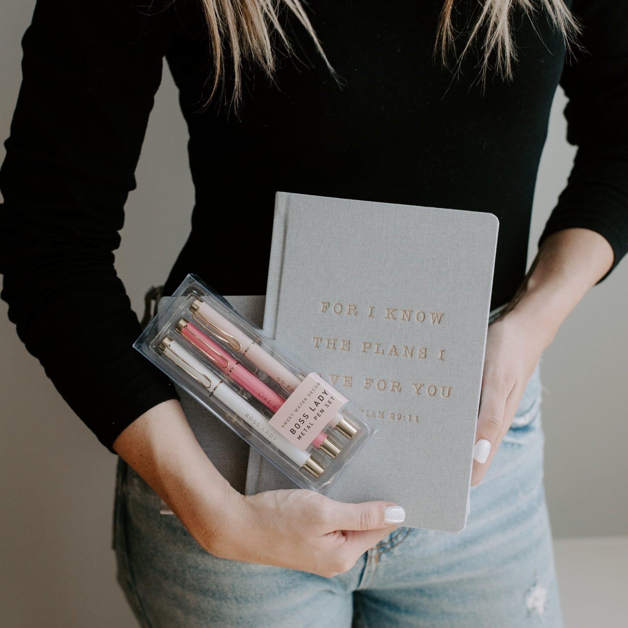 For I Know The Plans I Have For You Jeremiah 29:11 Fabric Journal - Willow and Queen