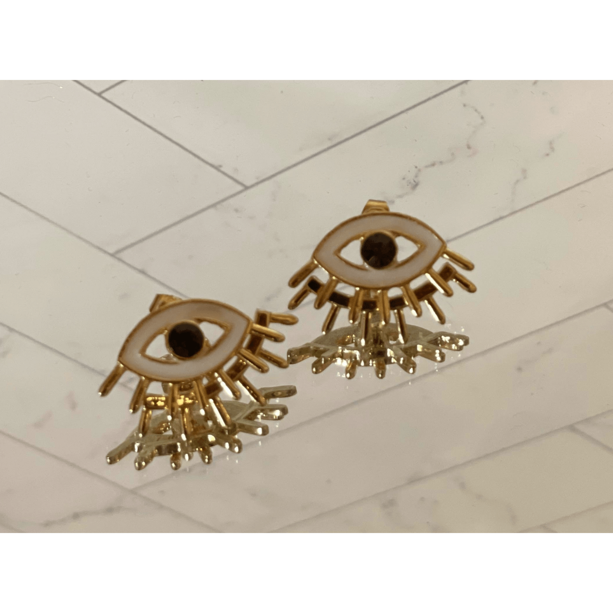 Guardian Eye Double Sided Earrings - Willow and Queen