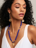 Matte Beaded Wrap Charm Bracelet | Multiple Colors - Willow and Queen